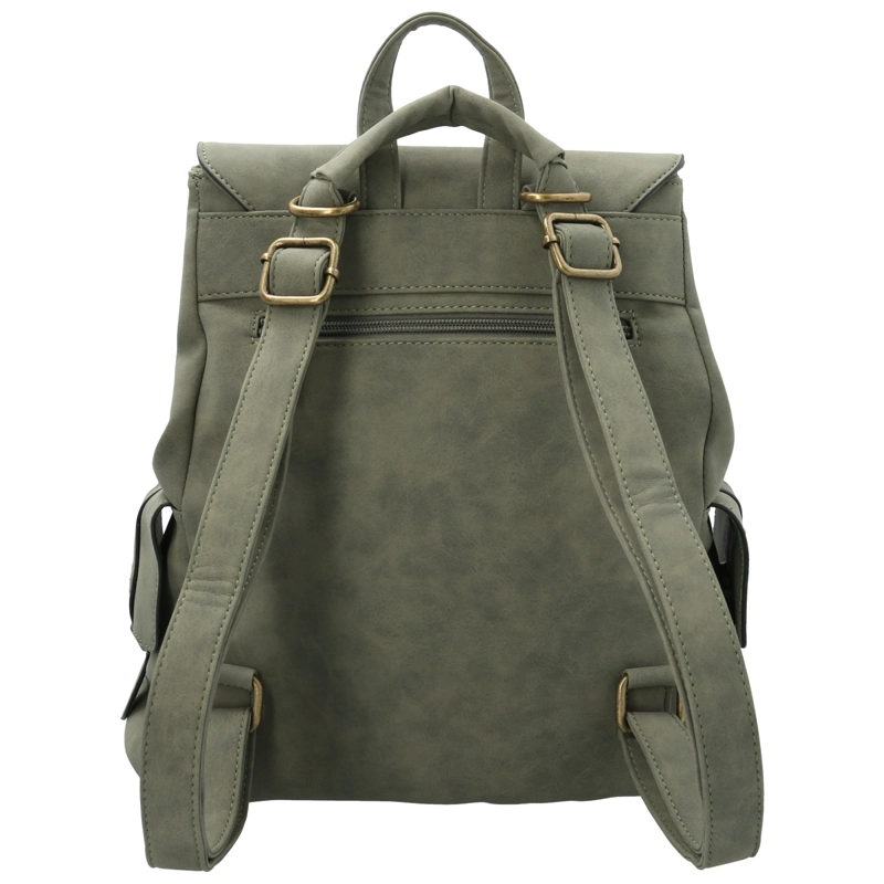 CARTERA REX BACKBAG OLIVA MUJER AZALEIA - 3