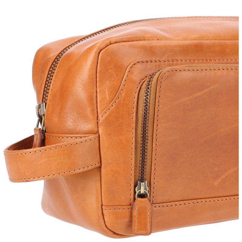 NECESSAIRE CUERO UNISEX CAFE  HUSH PUPPIES - 4