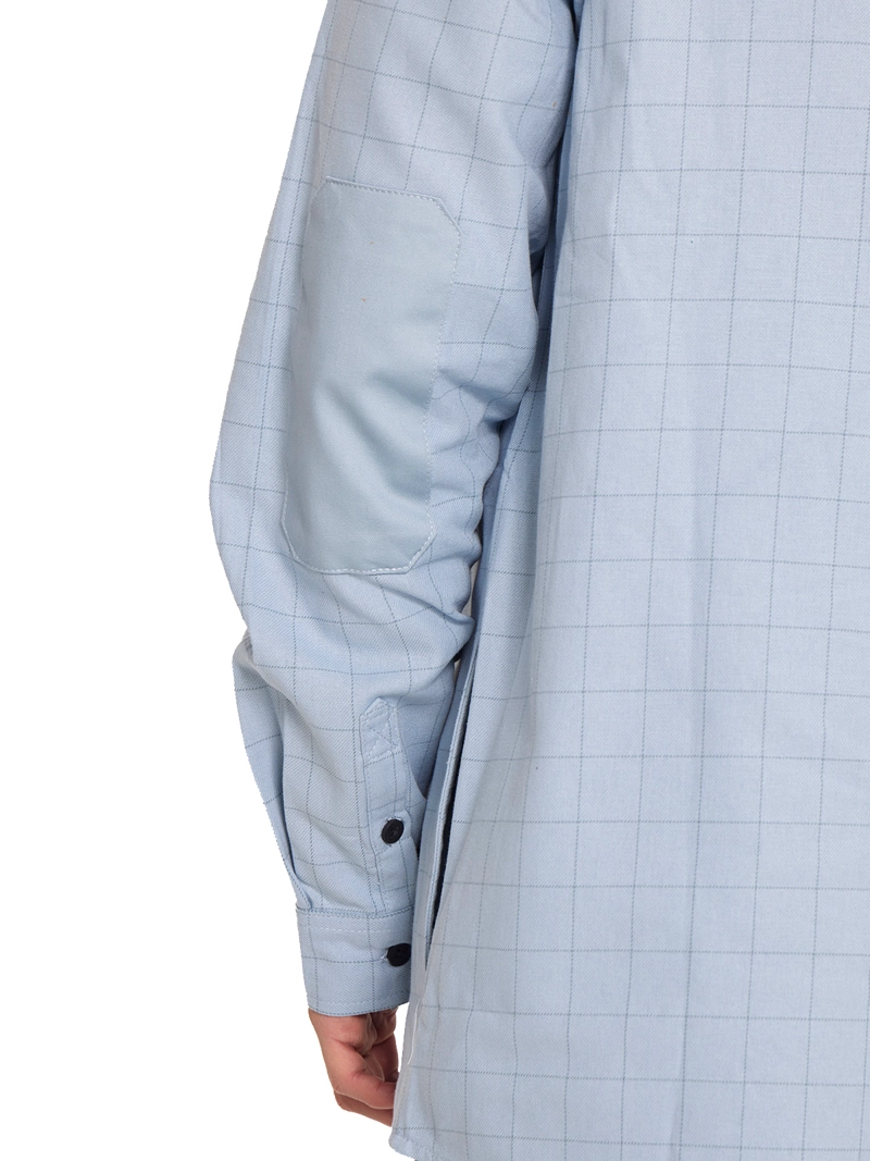 CAMISA MANGA LARGA HOMBRE CELESTE - 7