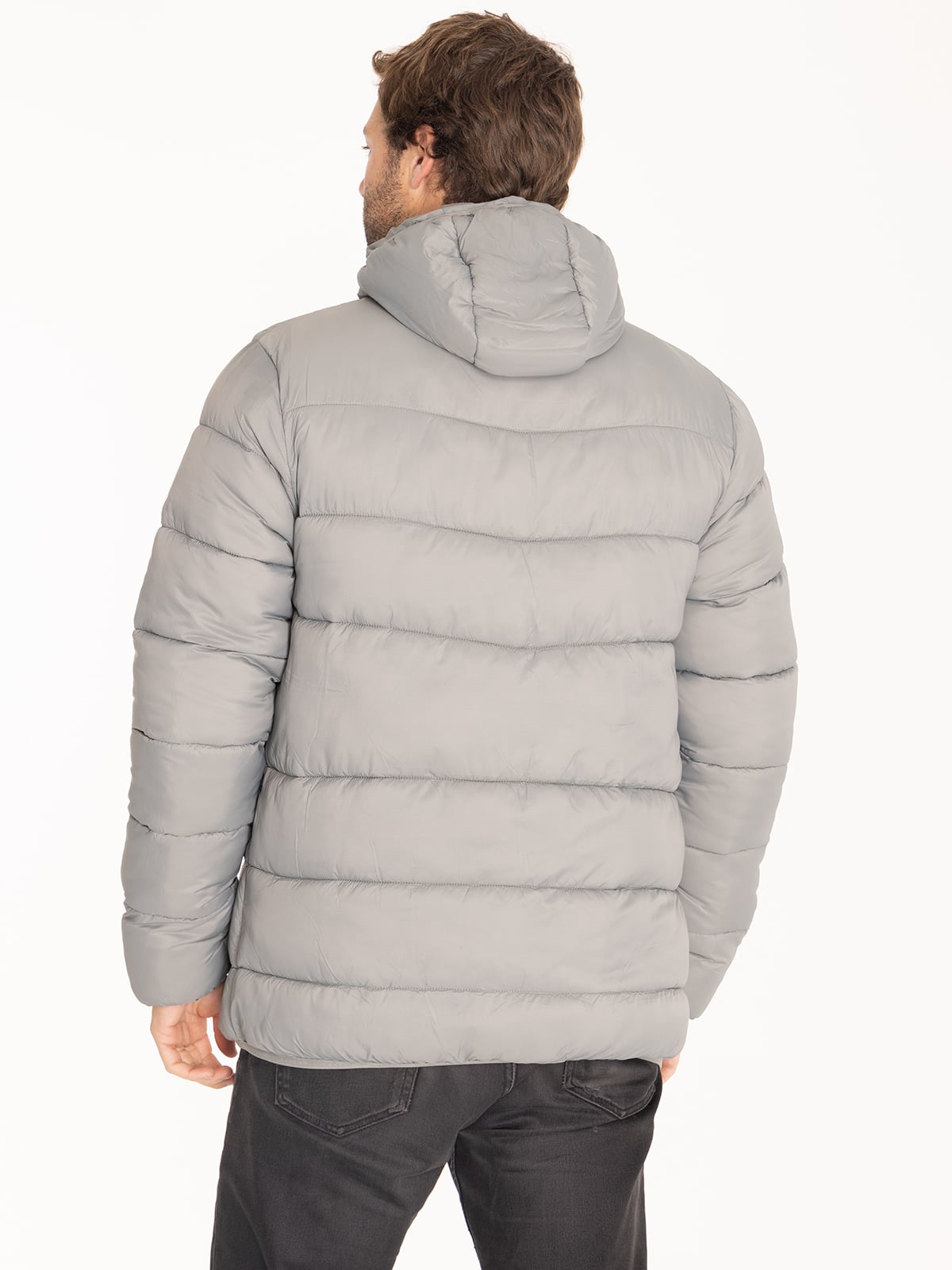 PARKA HOMBRE BURTON MPK002 NYLON GRIS IMPERMEABLE - 4