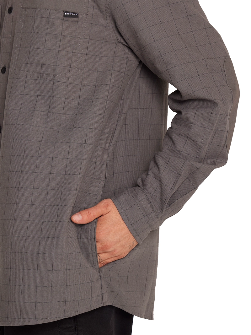 CAMISA MANGA LARGA HOMBRE GRIS - 8