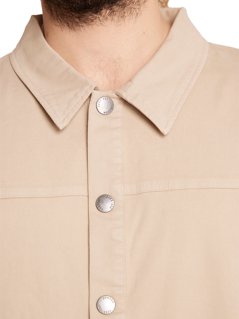 CAMISA MANGA LARGA HOMBRE BEIGE - 6