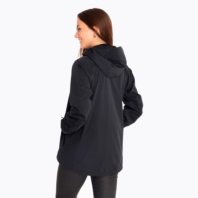 IMPERMEABLE MUJER WHISPER RAIN SHELL NEGRO MERRELL - 4
