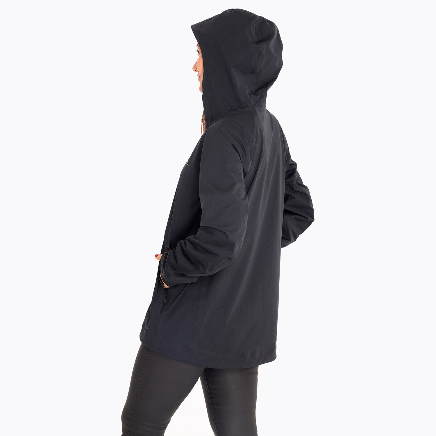 IMPERMEABLE MUJER WHISPER RAIN SHELL NEGRO MERRELL - 6