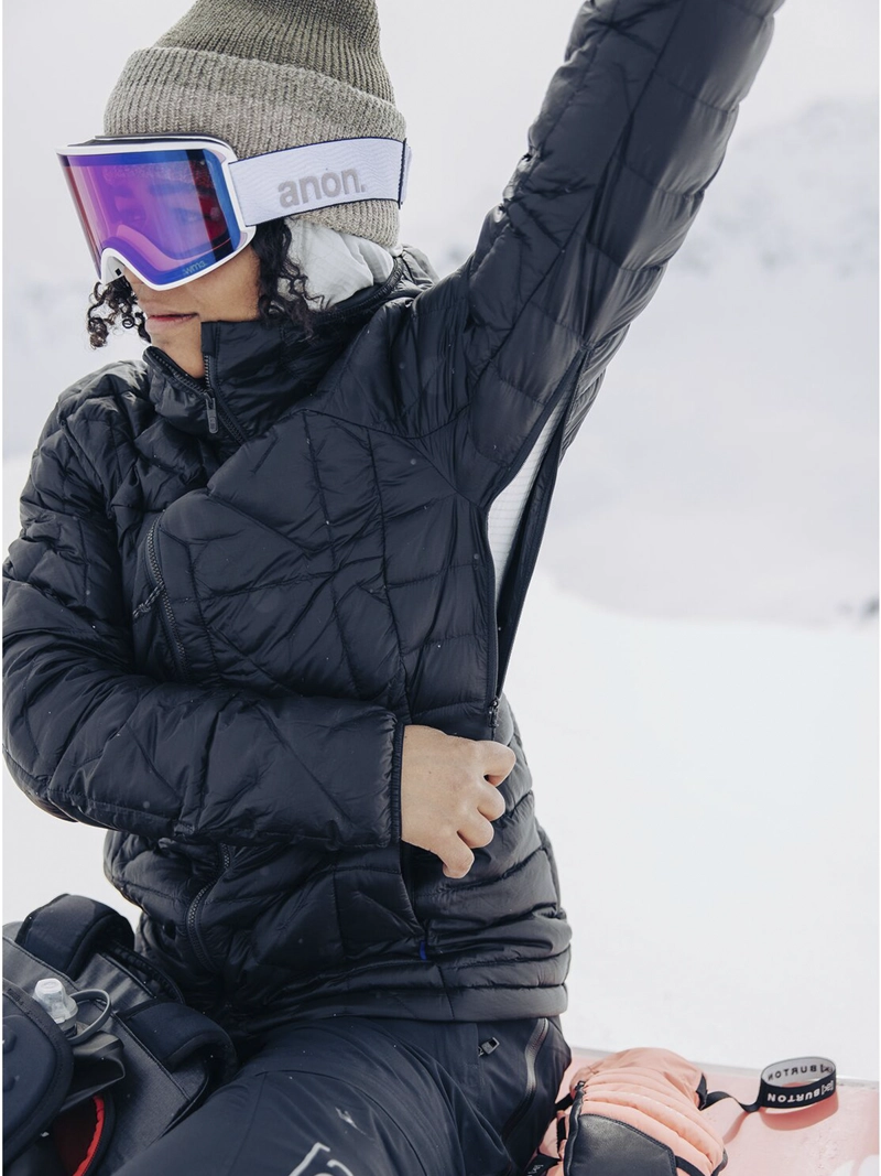 PARKA IMPERMEABLE MUJER AK DOWN INSULATED NEGRA BURTON - 7