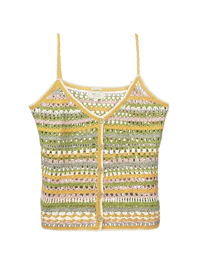 POLERA ROCKFORD ALGODÓN ORGÁNIC VARADERO AMARILLO MUJER - 1