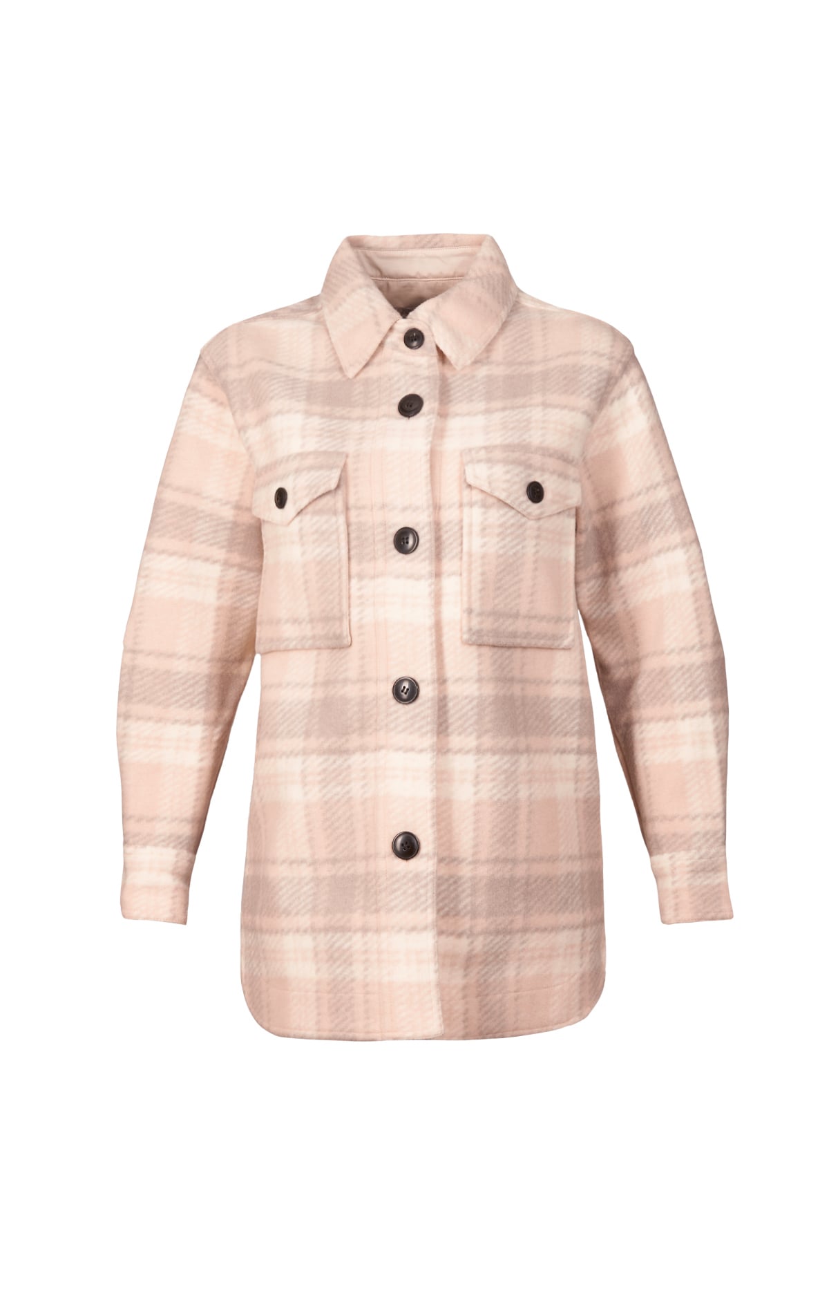 CHAQUETA LANA MUJER BEGONIA BEIGE/CRUDO ROCKFORD - 1