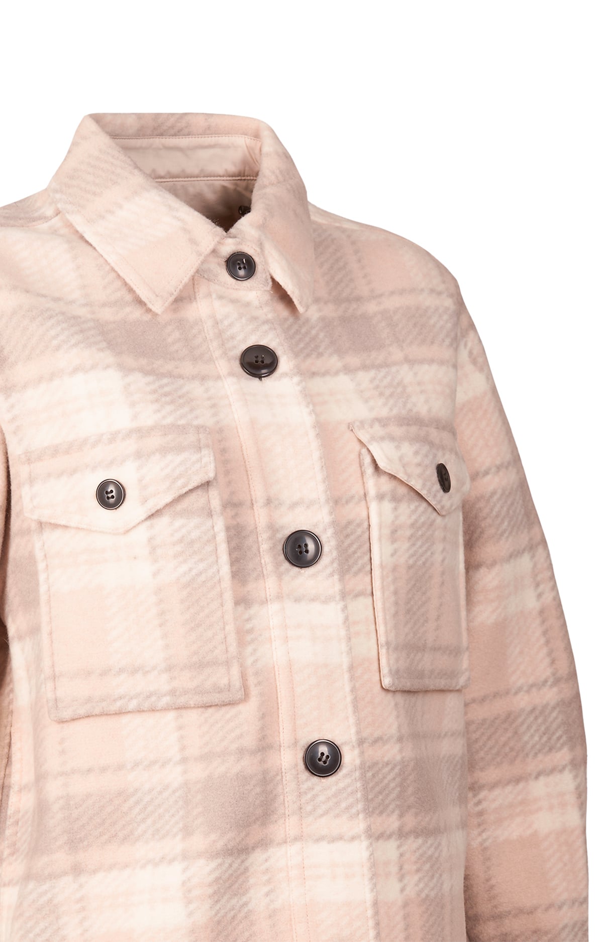 CHAQUETA LANA MUJER BEGONIA BEIGE/CRUDO ROCKFORD - 4