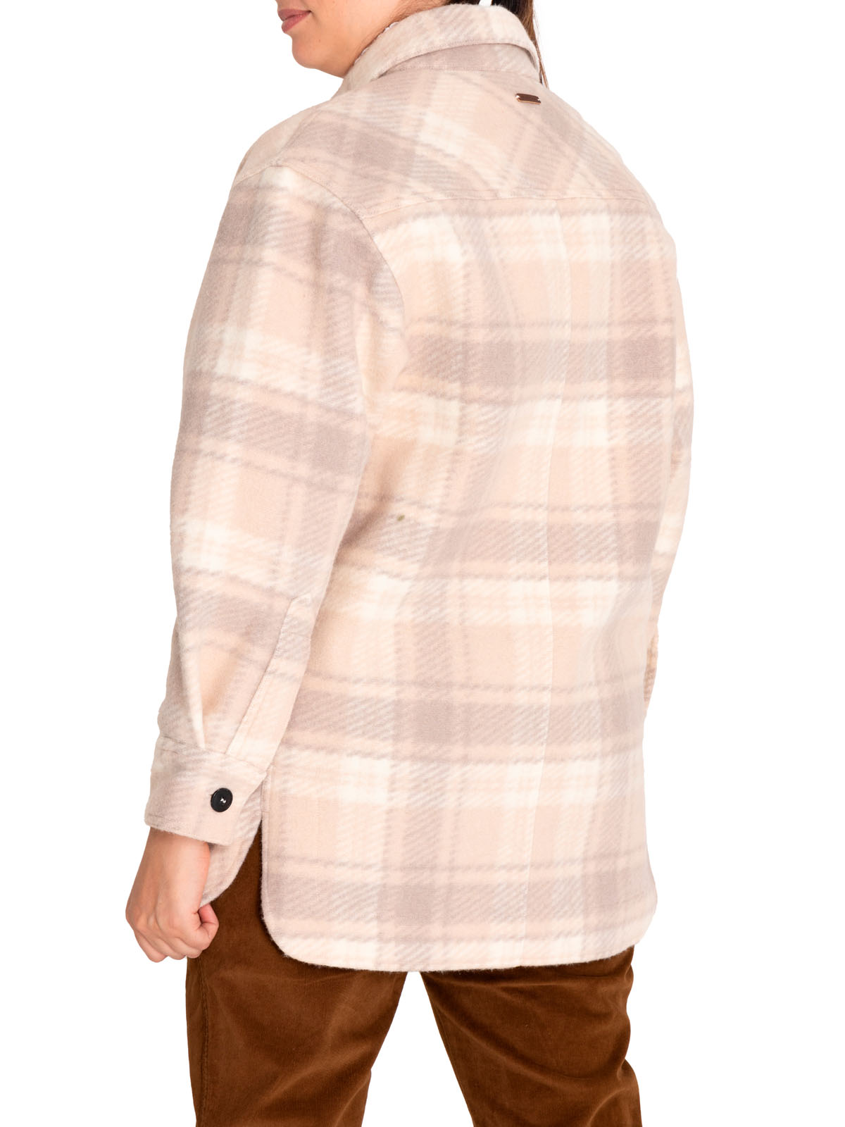 CHAQUETA LANA MUJER BEGONIA BEIGE/CRUDO ROCKFORD - 7