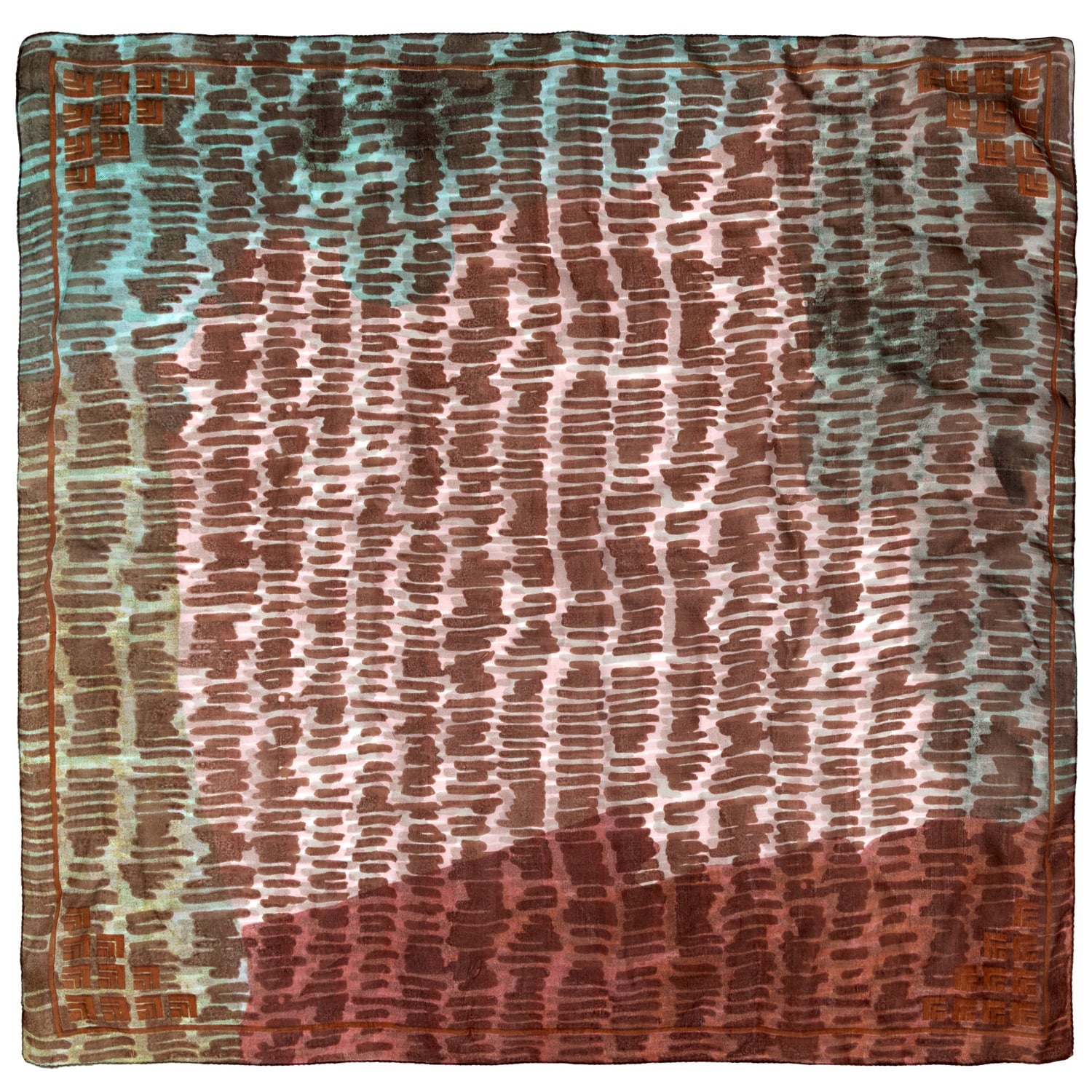 PAÑUELO SEDA ROCKFORD RKF SILK ROCCO ROSADO MUJER MULTICOLOR - 1