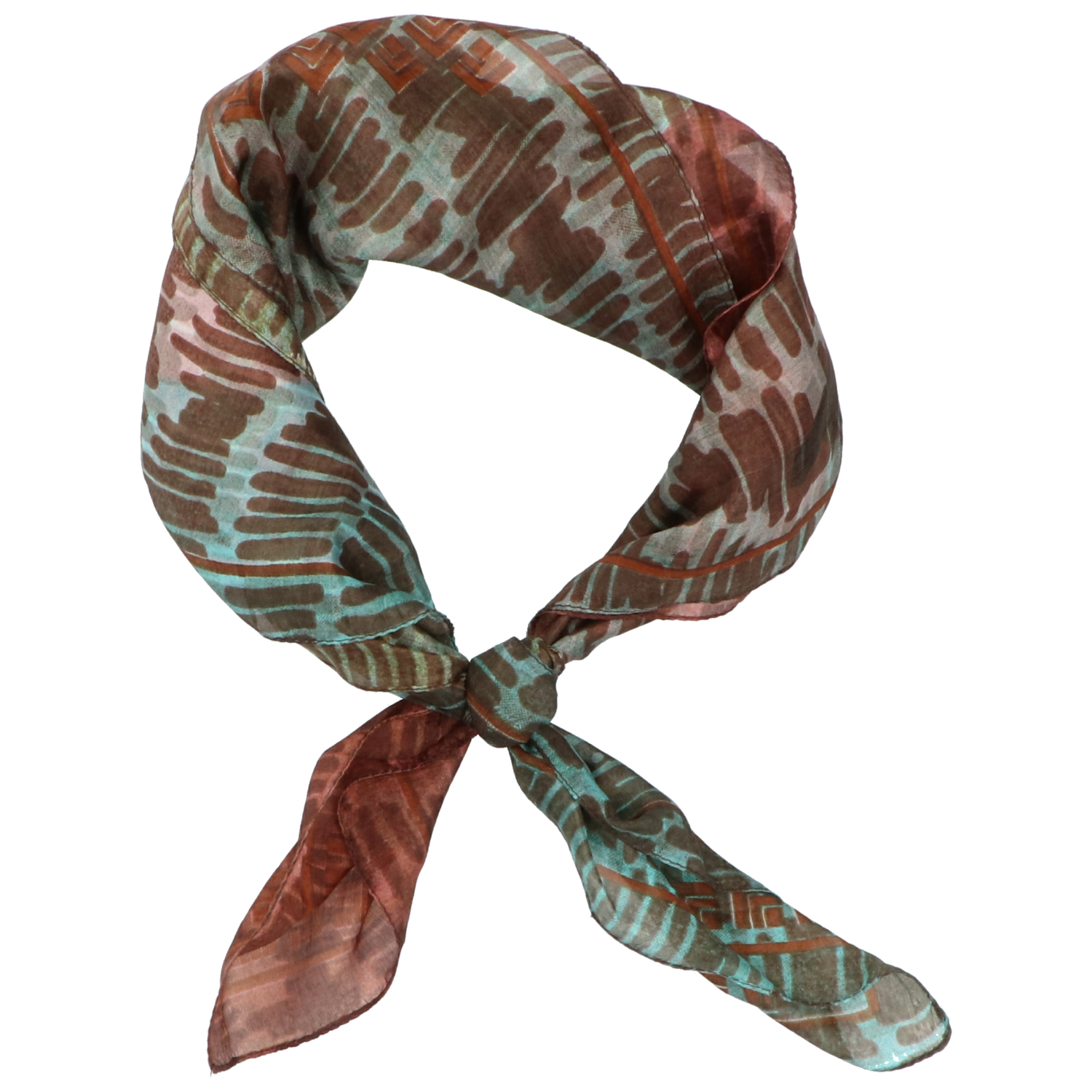 PAÑUELO SEDA ROCKFORD RKF SILK ROCCO ROSADO MUJER MULTICOLOR - 2