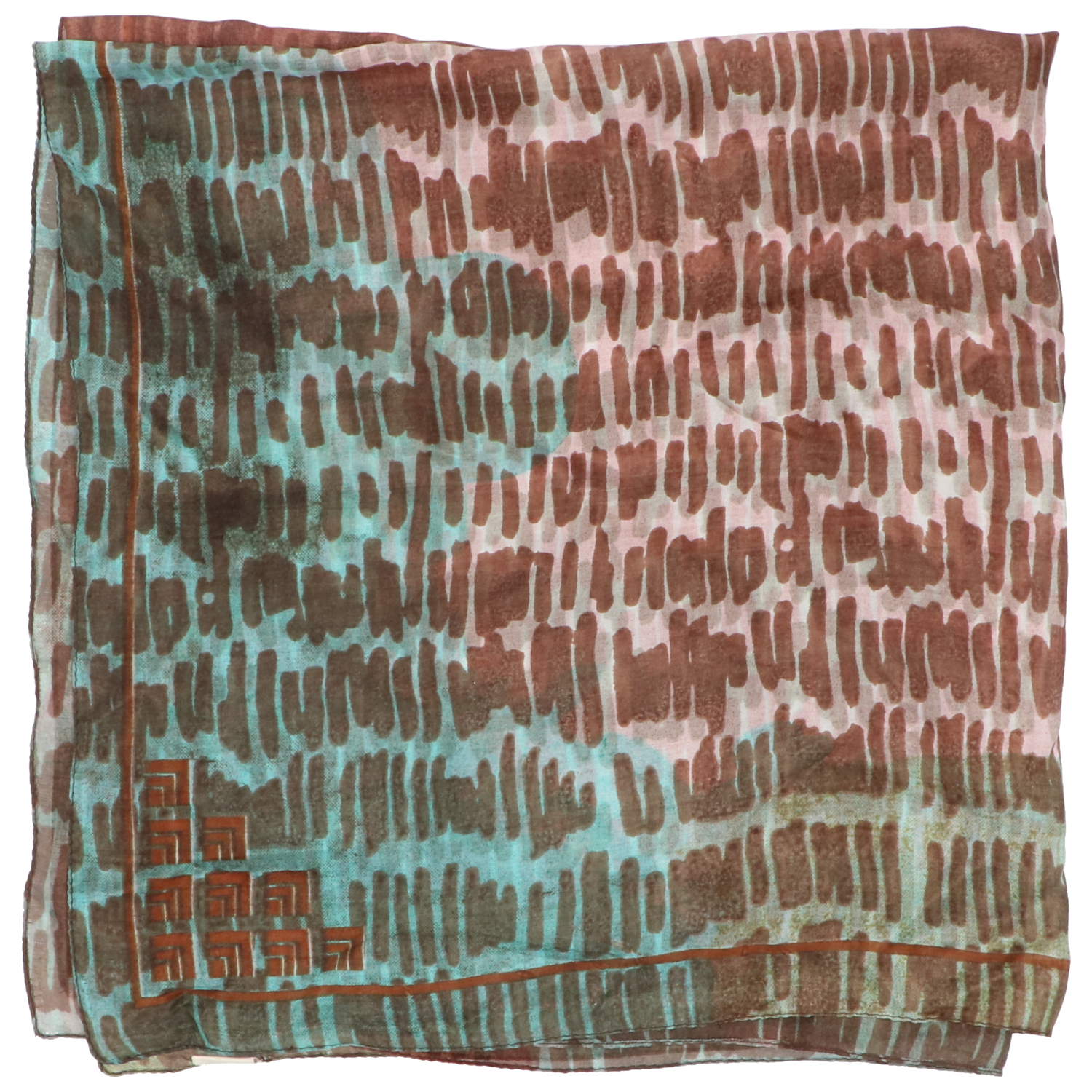 PAÑUELO SEDA ROCKFORD RKF SILK ROCCO ROSADO MUJER MULTICOLOR - 3