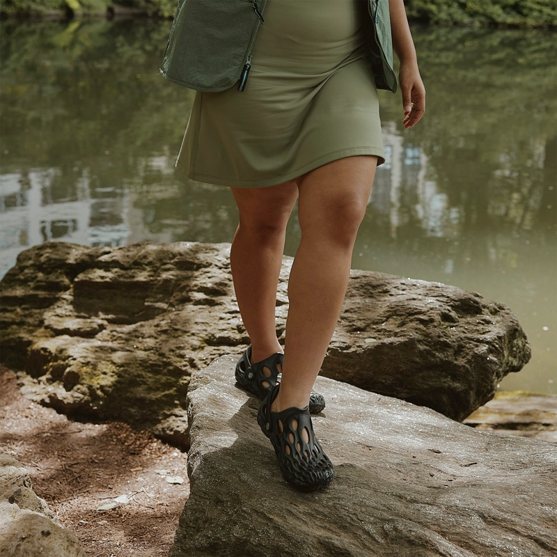 SANDALIA MUJER HYDRO MOC NEGRO MERRELL - 9