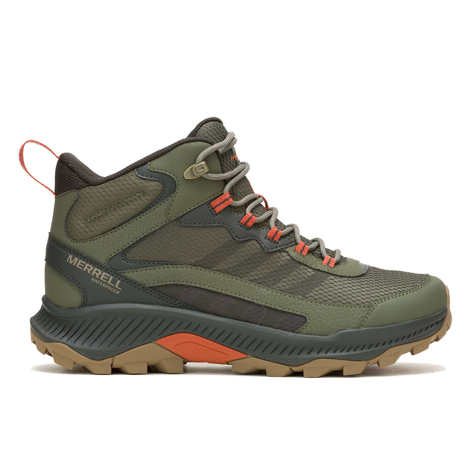 BOTÍN IMPERMEABLE HOMBRE SPEED STRIKE2 WP OLIVA MERRELL - 1