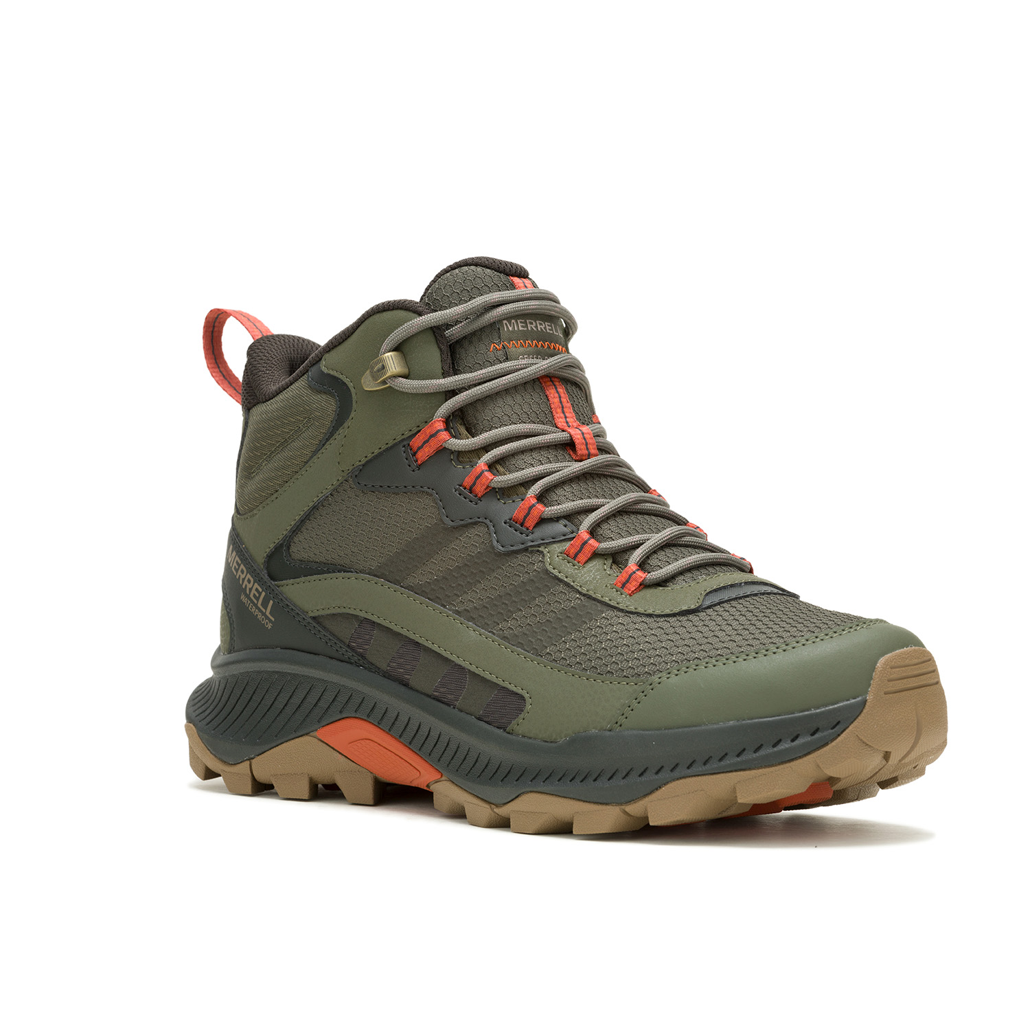 BOTÍN IMPERMEABLE HOMBRE SPEED STRIKE2 WP OLIVA MERRELL - 2
