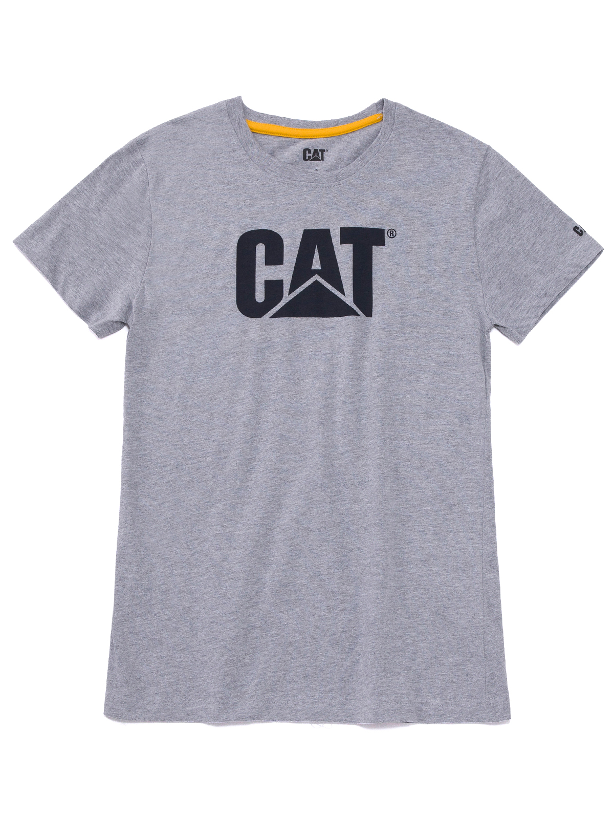 POLERA MANGA CORTA MUJER WOMEN'S TM LOGO TEE GRIS CAT - 1