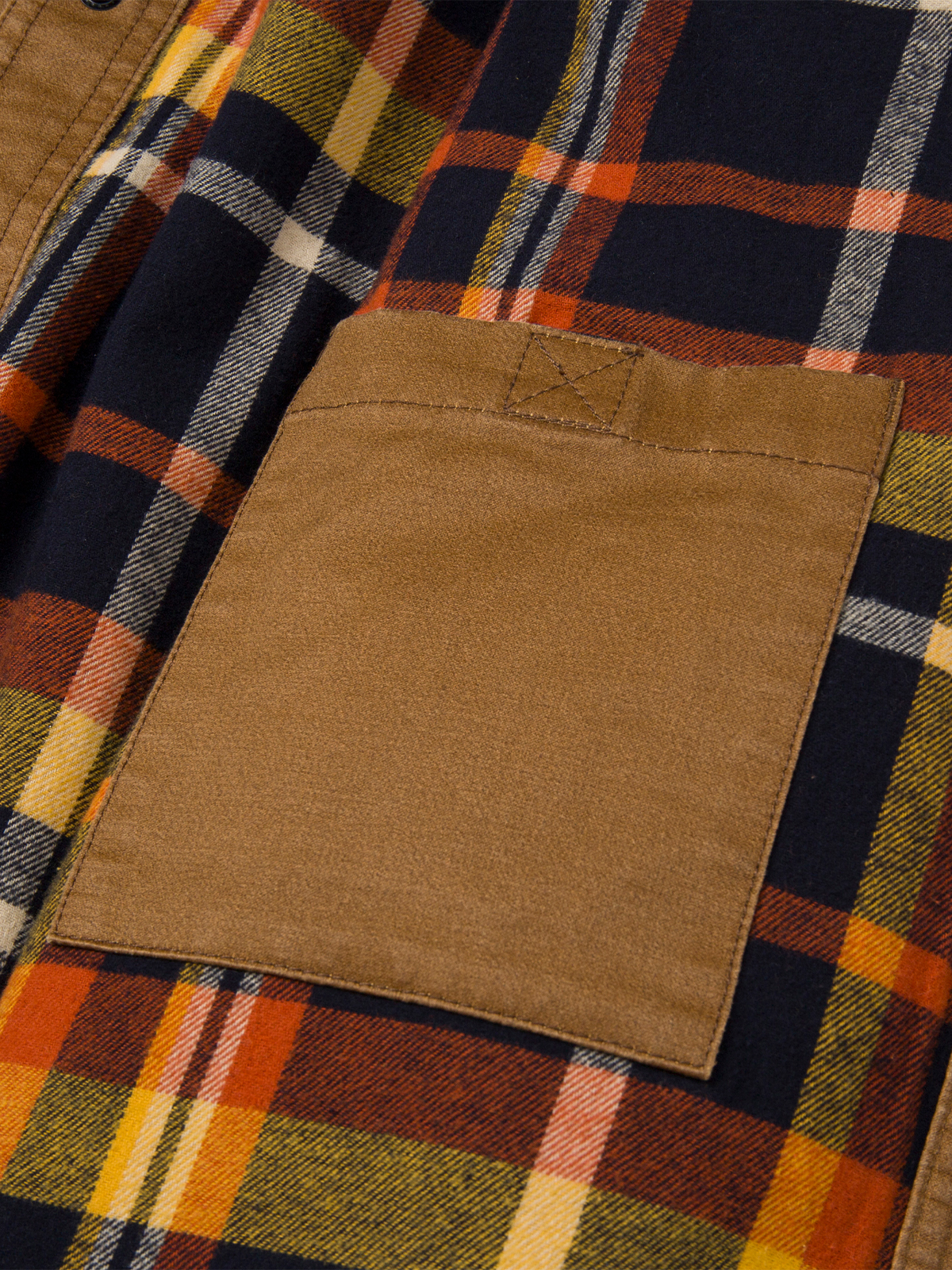CHAQUETA HOMBRE WAXED COTTON SHIRT JAC CAFÉ CAT - 9