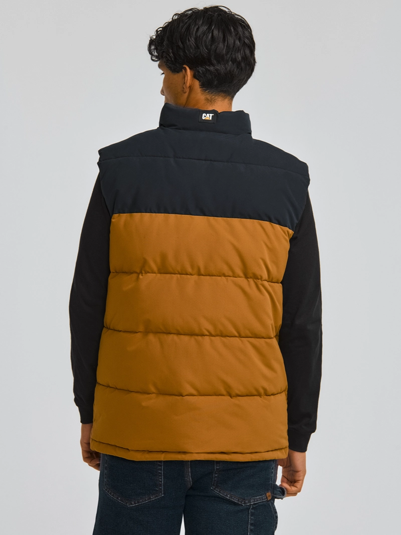 CHAQUETA SIN MANGA HOMBRE ARCTIC ZONE VEST CAFÉ CAT - 5