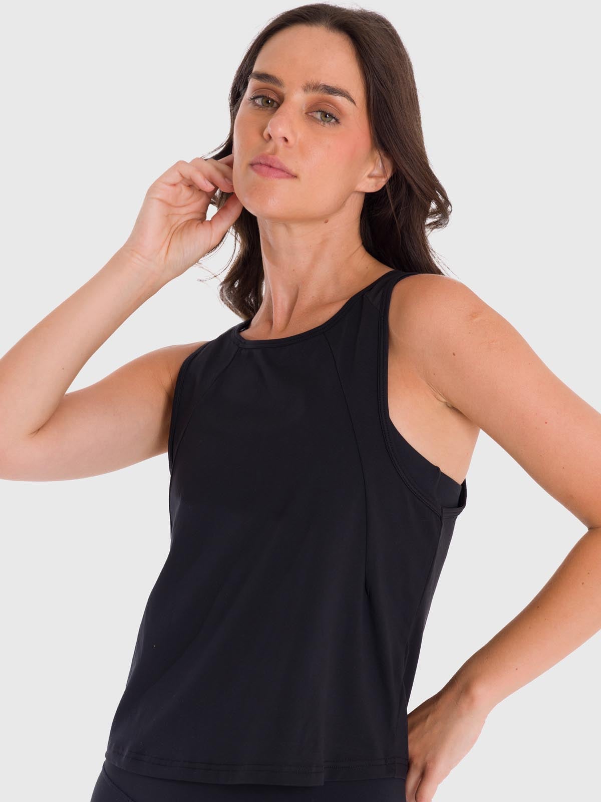 POLERA DEPORTIVA MUJER ZIA NEGRA BSOUL - 1