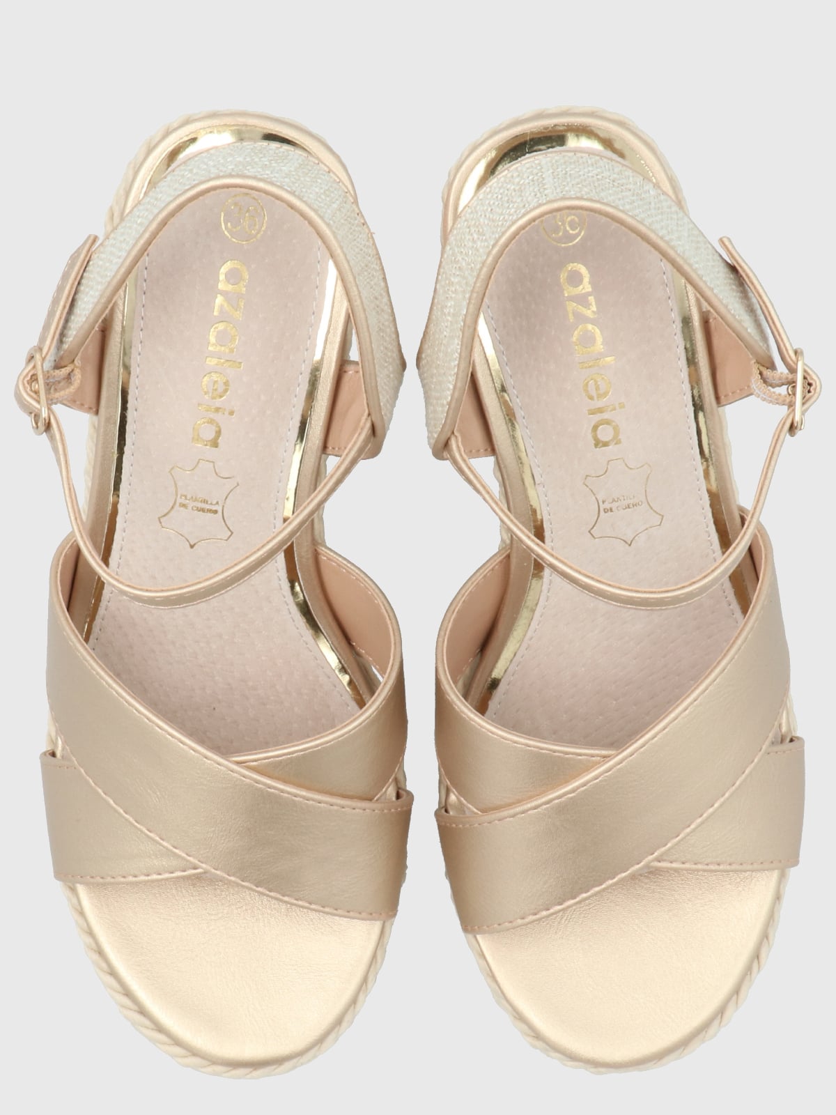 SANDALIAS MUJER AZALEIA DORADO GUIDO 3 - 7