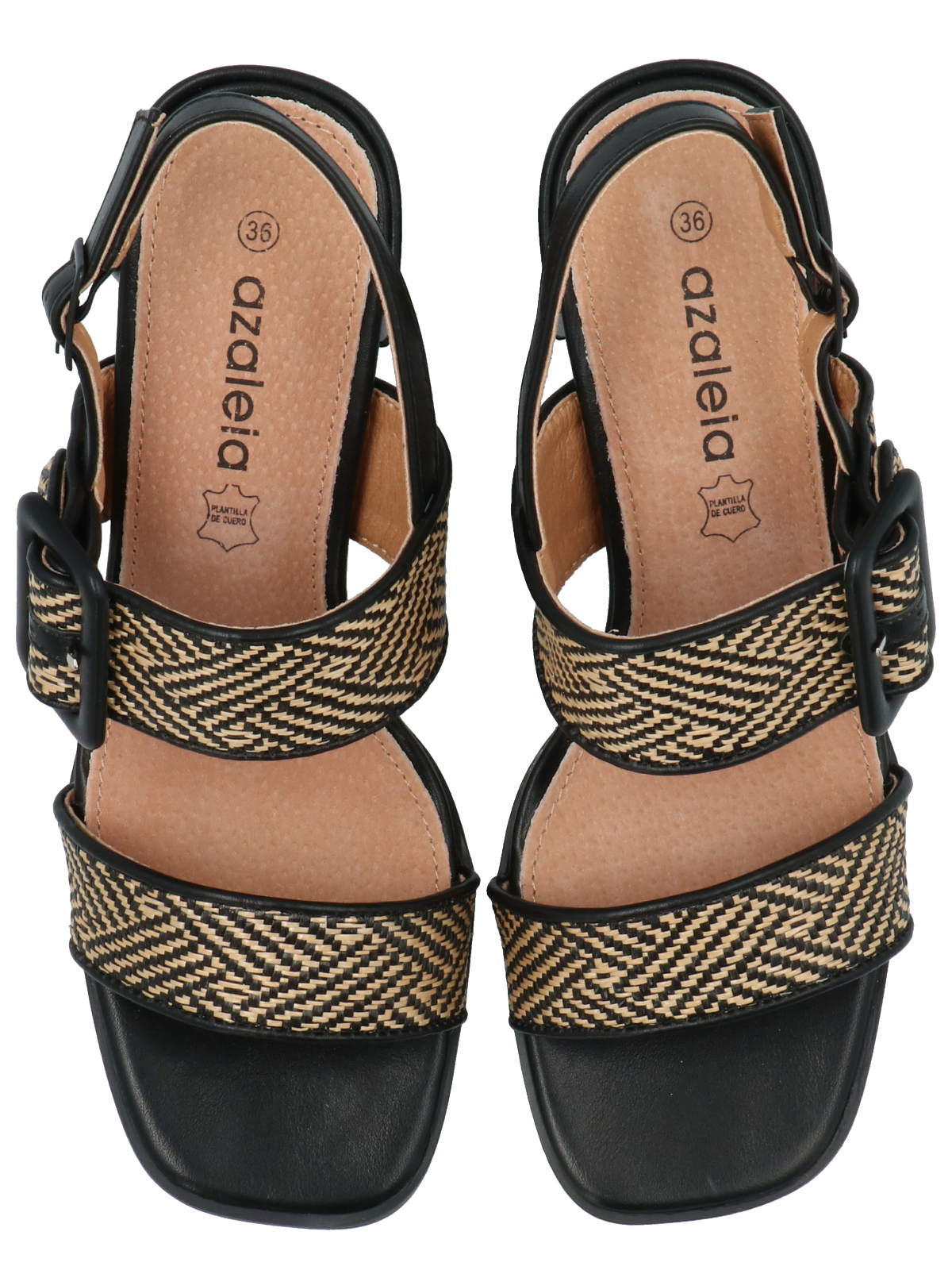 SANDALIAS MUJER AZALEIA NEGRO JAMINO - 7