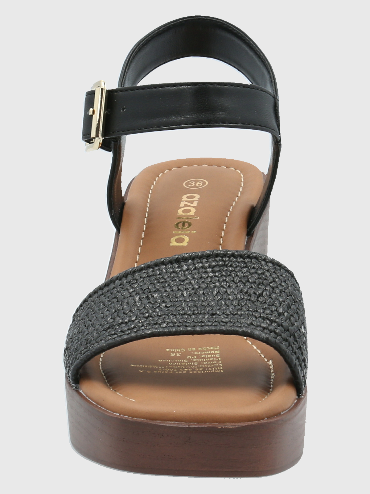 SANDALIAS MUJER AZALEIA NEGRO FILIPPO - 4
