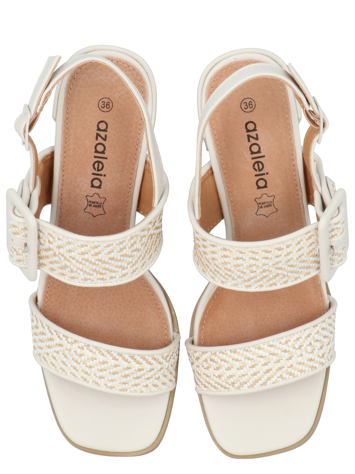 SANDALIAS MUJER AZALEIA BEIGE JAMINO - 7