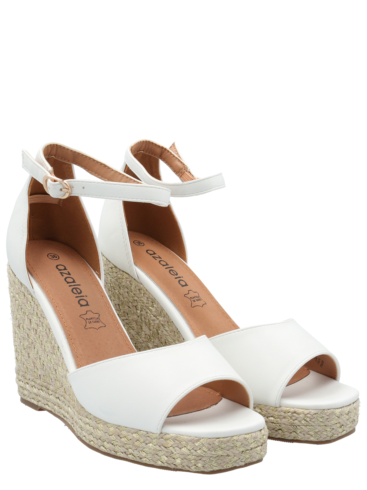 SANDALIAS MUJER AZALEIA BLANCO GIUSEPPE - 8