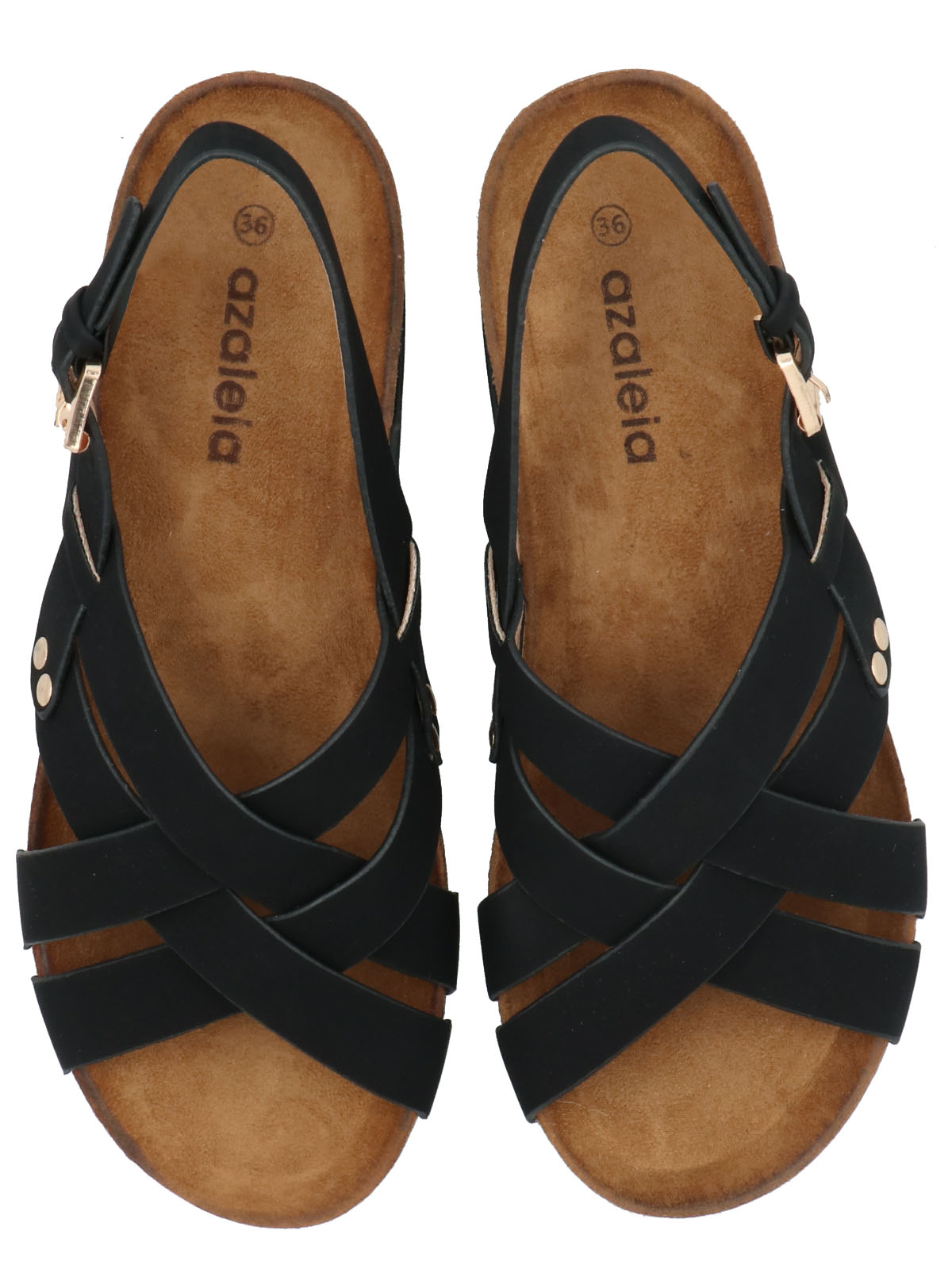SANDALIAS MUJER AZALEIA NEGRO GENNARO - 7