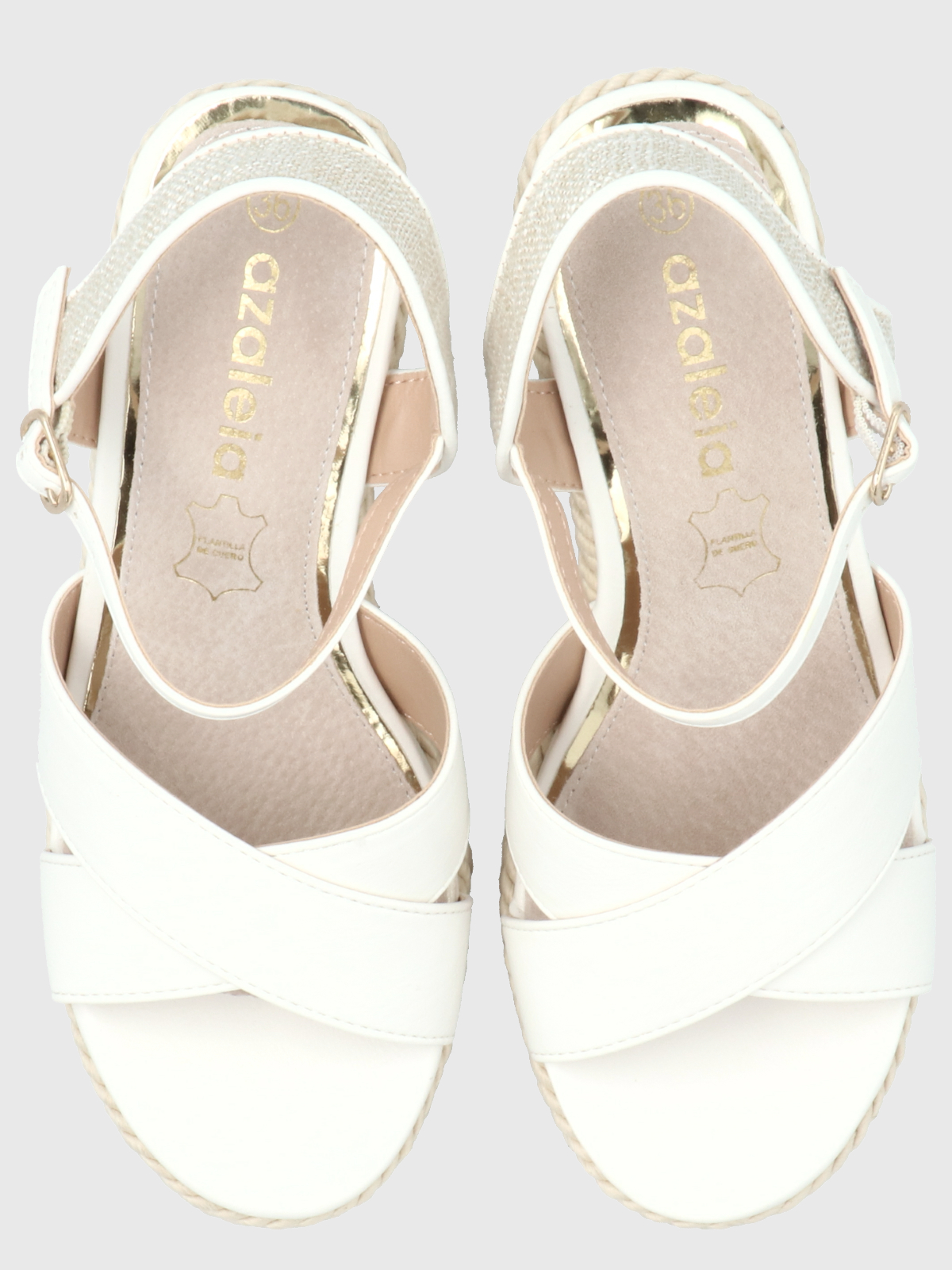 SANDALIAS MUJER AZALEIA BLANCO GUIDO 3 - 7
