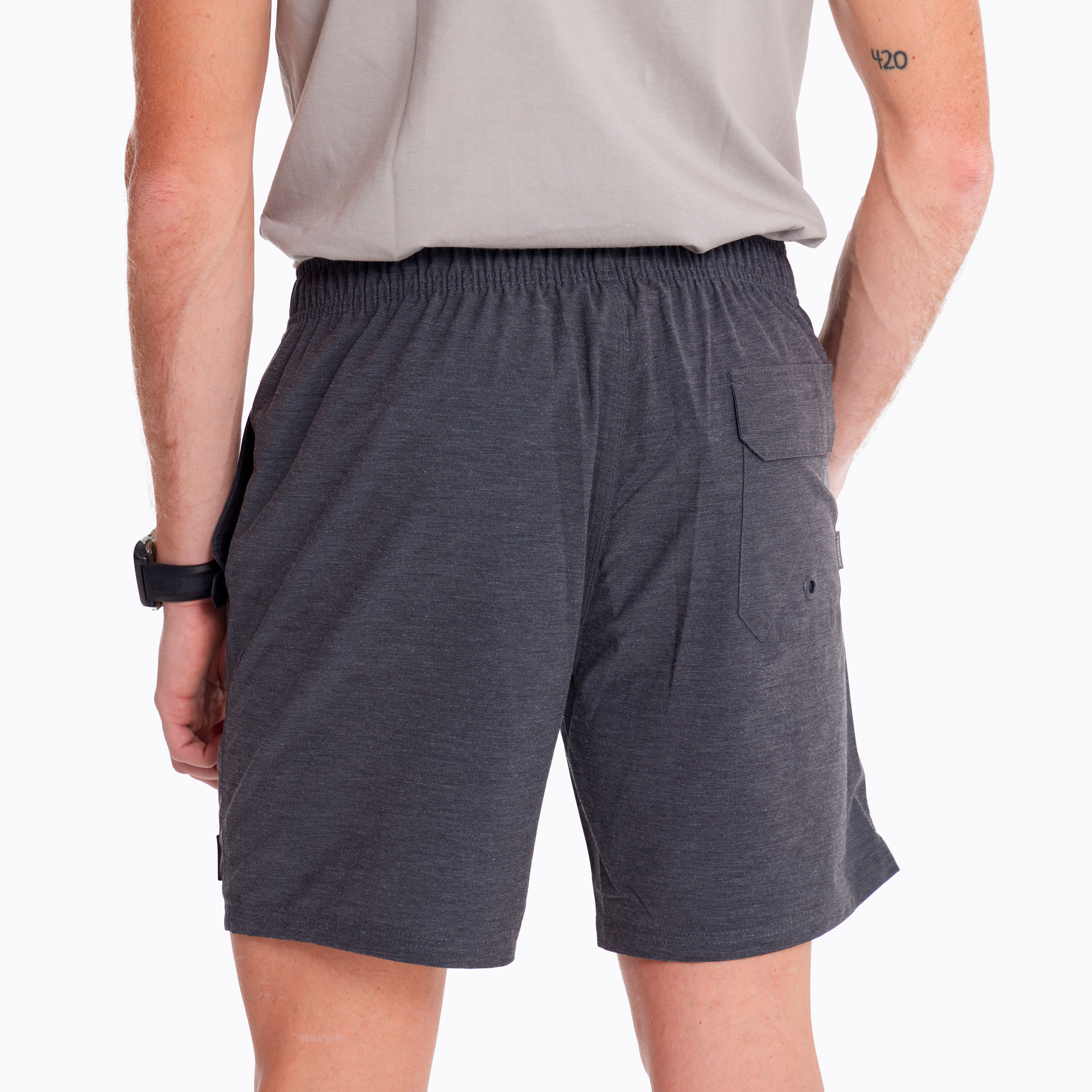 TRAJE DE BAÑO HOMBRE MERRELL EAMONT BOARDSHORT GRIS - 4