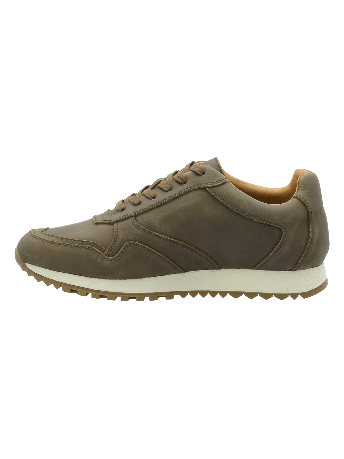 ZAPATILLAS HOMBRE ROCKFORD CASUALES OLIVA FLEIR CUERO - 5