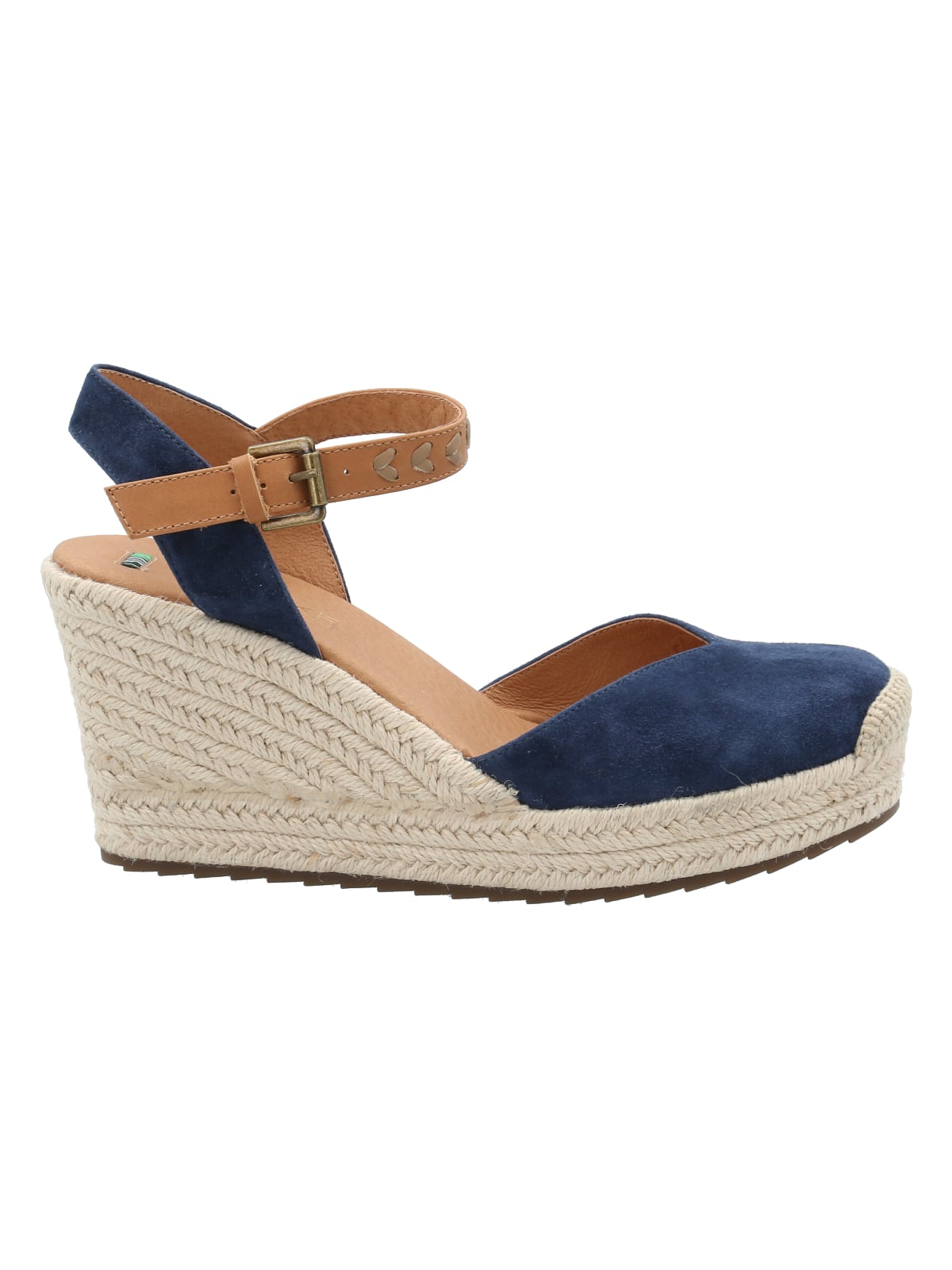 ALPARGATA CUERO MUJER LIS AZUL ROCKFORD - 1