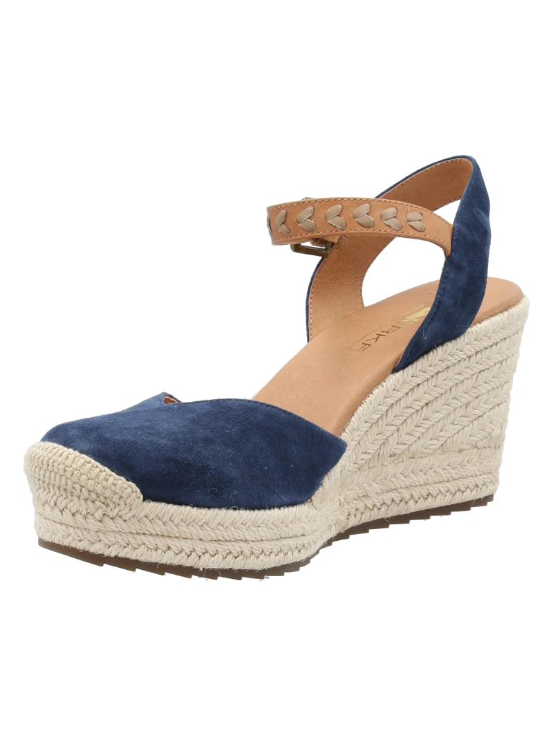 ALPARGATA CUERO MUJER LIS AZUL ROCKFORD - 4