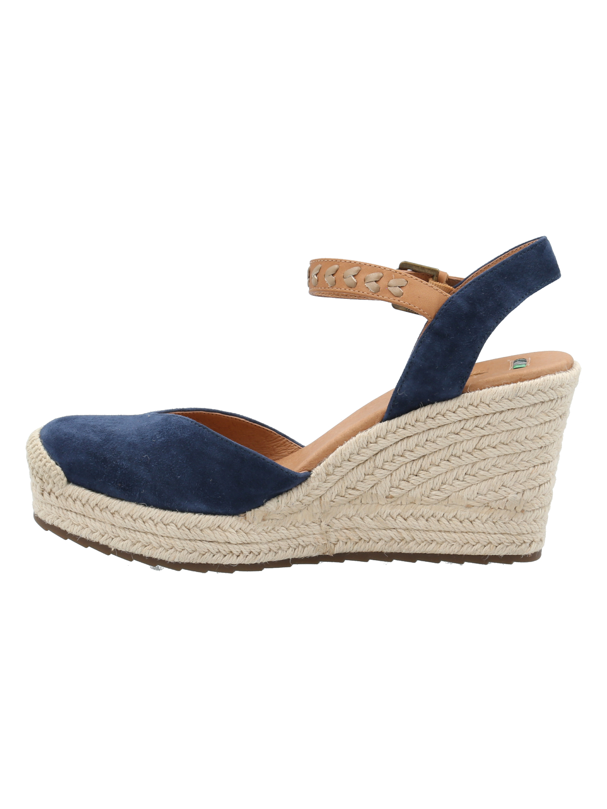 ALPARGATA CUERO MUJER LIS AZUL ROCKFORD - 5