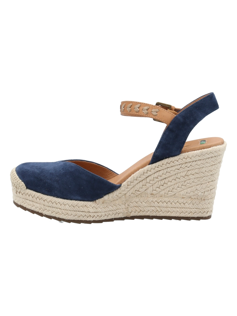 ALPARGATA CUERO MUJER LIS AZUL ROCKFORD - 5