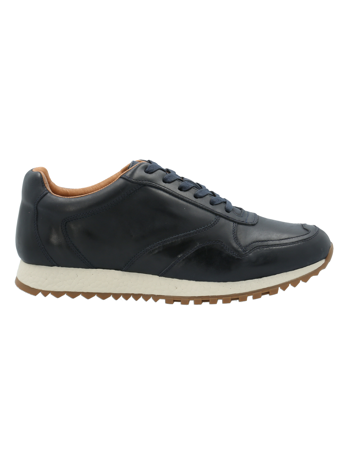 ZAPATILLAS HOMBRE ROCKFORD CASUALES AZUL MARINO FLEIR CUERO - 1