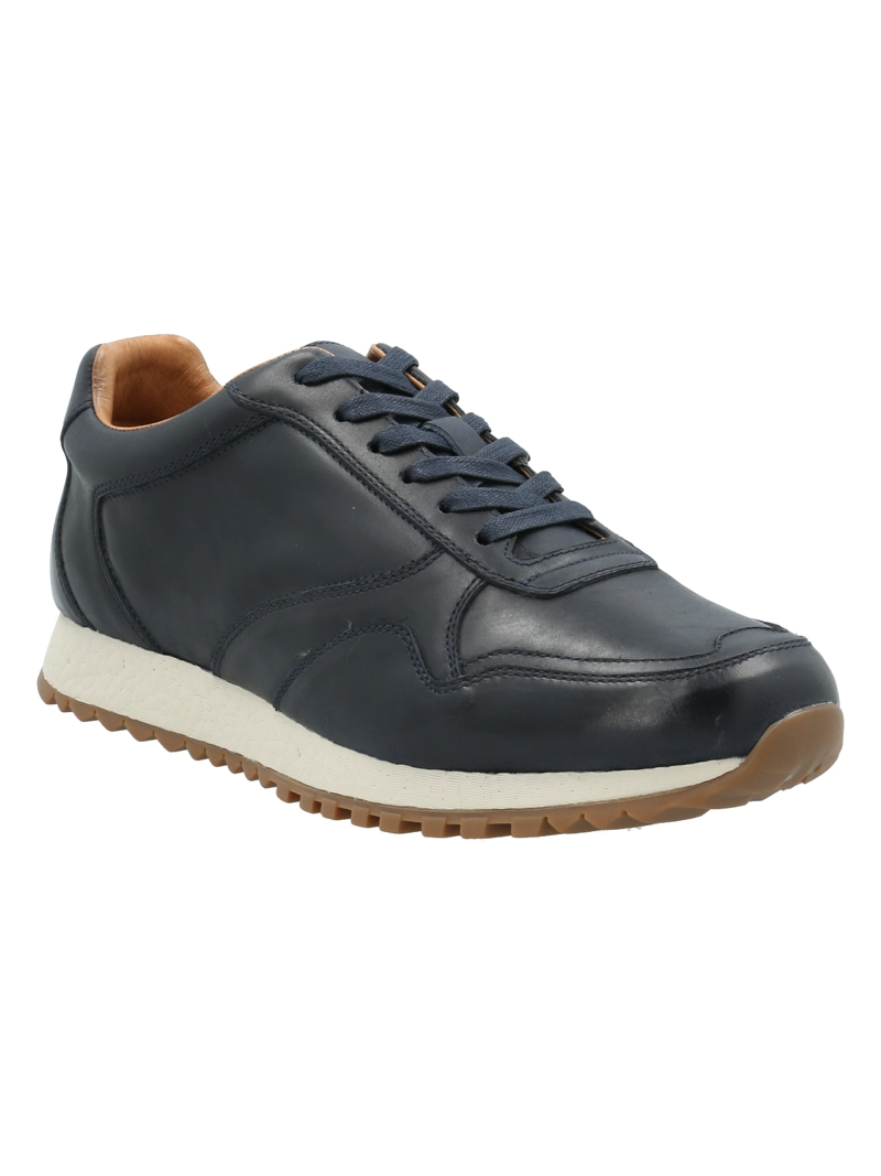 ZAPATILLAS HOMBRE ROCKFORD CASUALES AZUL MARINO FLEIR CUERO - 2