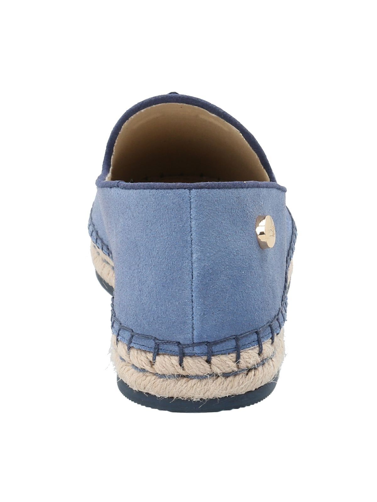 ALPARGATAS MUJER ROCKFORD CUERO AMAREZA AZUL - 6