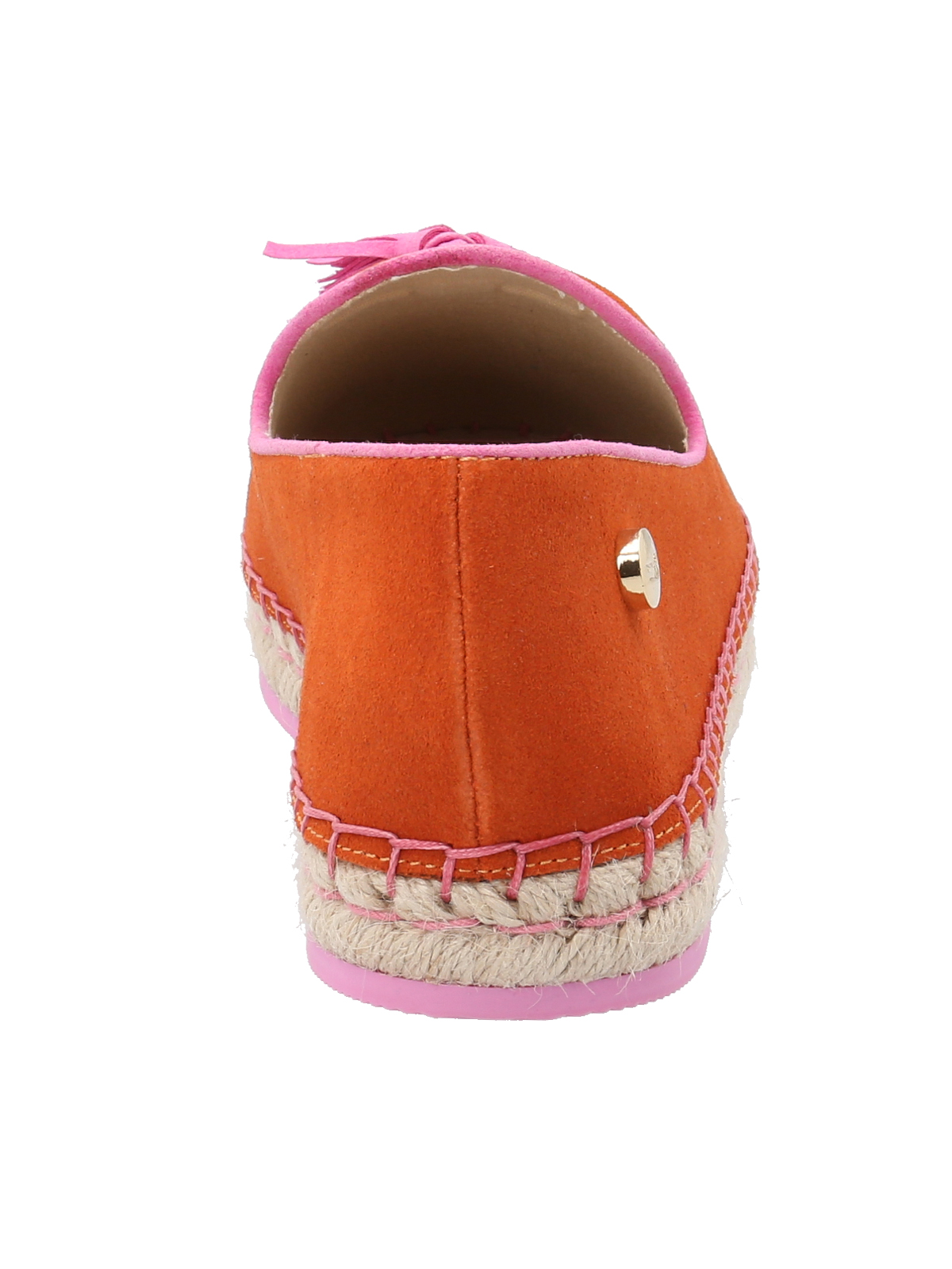 ALPARGATAS MUJER ROCKFORD CUERO AMAREZA NARANJO - 6