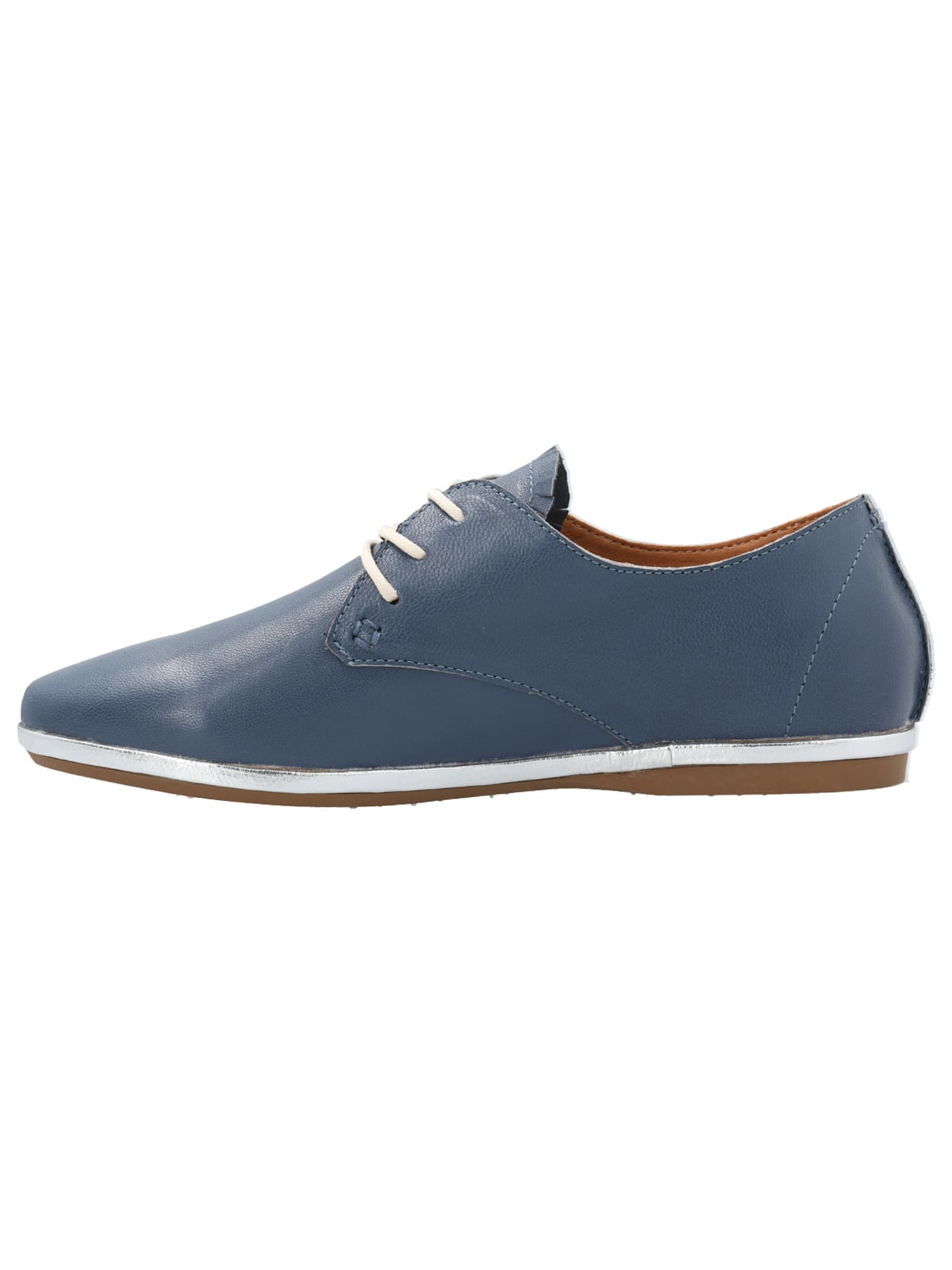 ZAPATO CUERO MUJER PATMOS AZUL ROCKFORD - 5