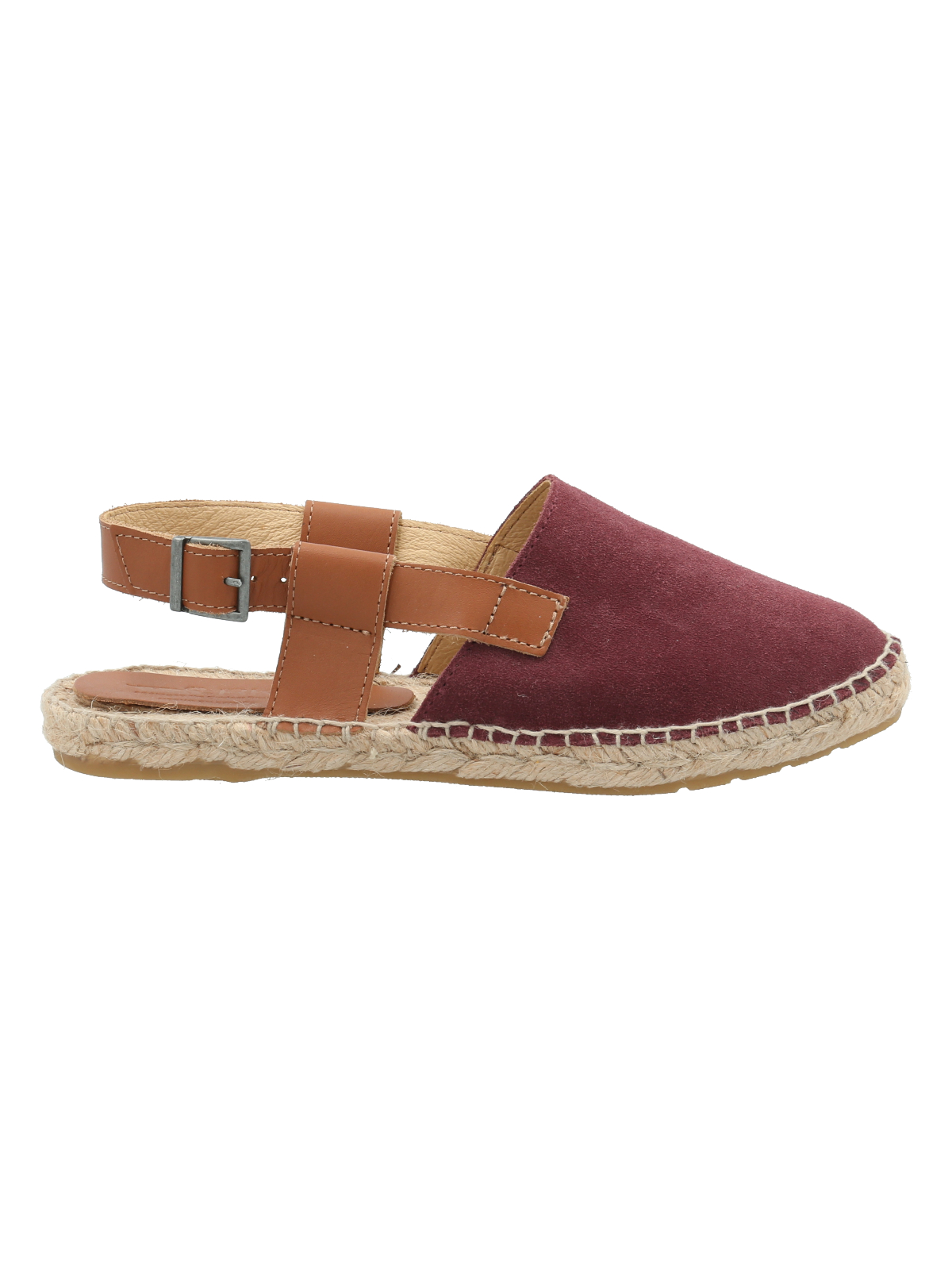 ALPARGATAS MUJER ROCKFORD CUERO ROJO CALATEA - 1