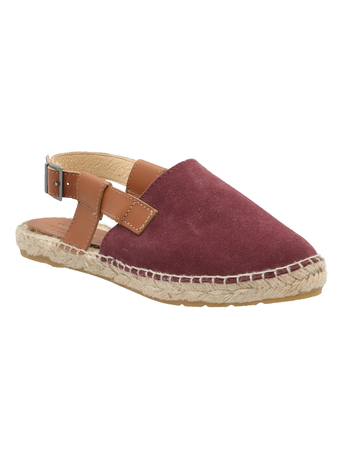 ALPARGATAS MUJER ROCKFORD CUERO ROJO CALATEA - 2