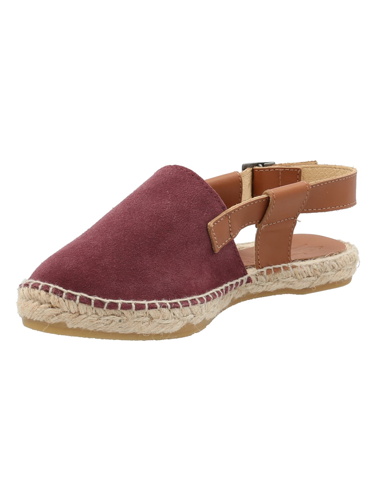 ALPARGATAS MUJER ROCKFORD CUERO ROJO CALATEA - 4