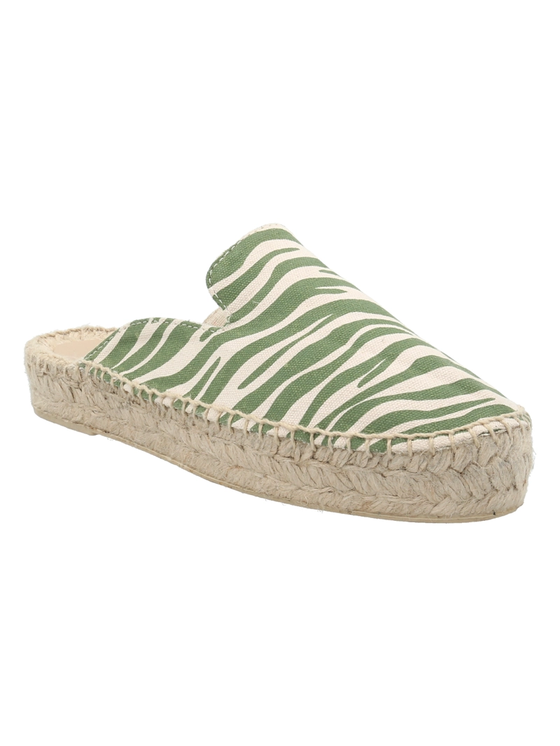 ALPARGATAS MUJER ROCKFORD TEXTIL NERA HI VERDE - 2