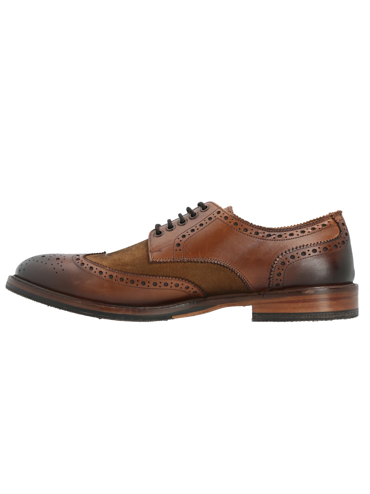 ZAPATO CUERO HOMBRE MONZA CAFÉ ROCKFORD - 5