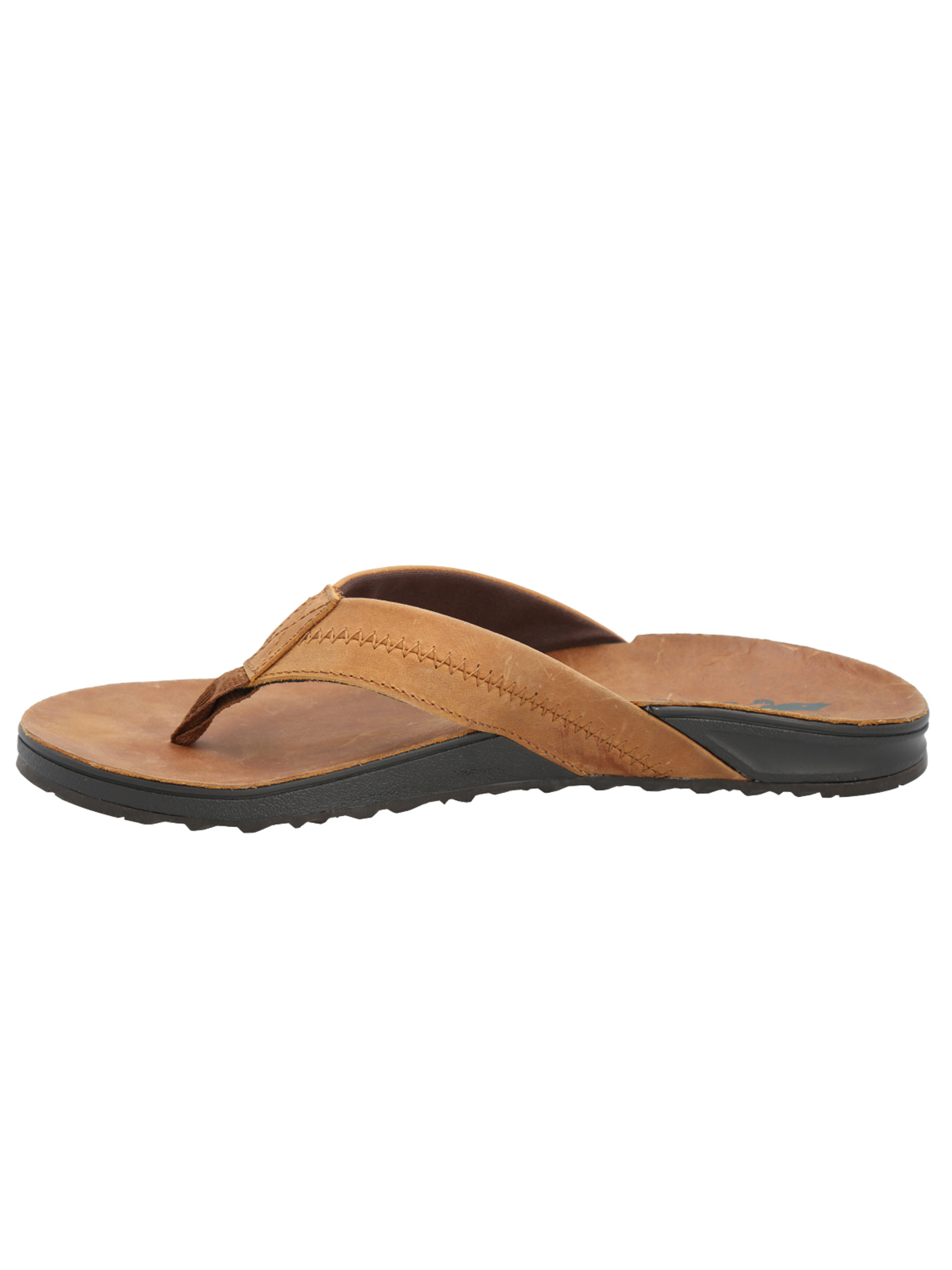 SANDALIAS HOMBRE ROCKFORD CUERO CAFÉ PLAYUS - 5