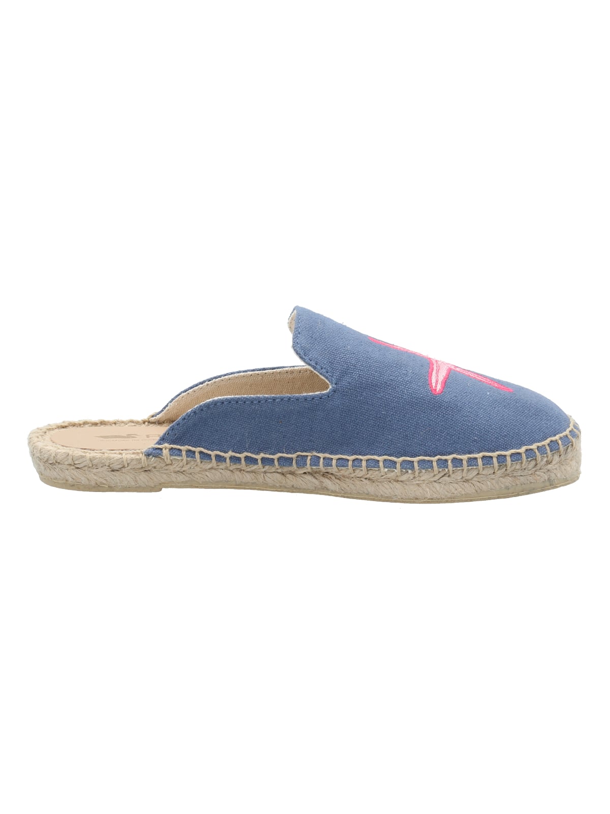 ALPARGATAS MUJER ROCKFORD TEXTIL NERA CELESTE - 1