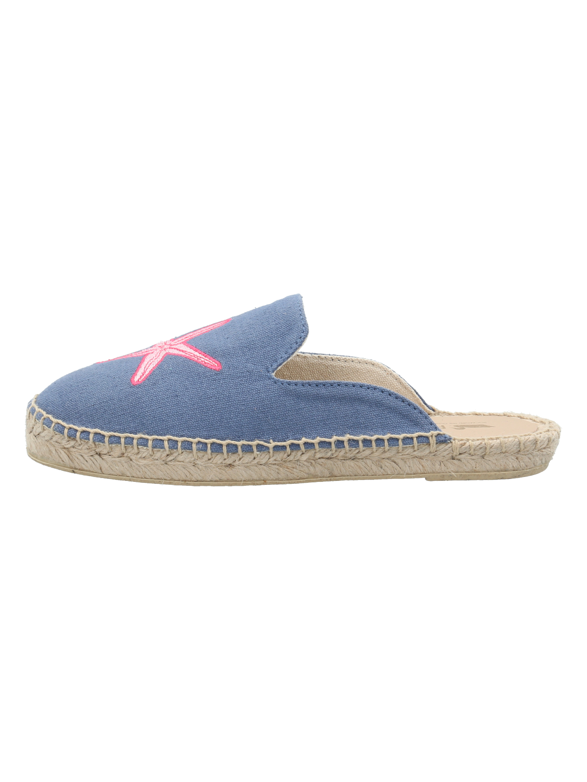 ALPARGATAS MUJER ROCKFORD TEXTIL NERA CELESTE - 5
