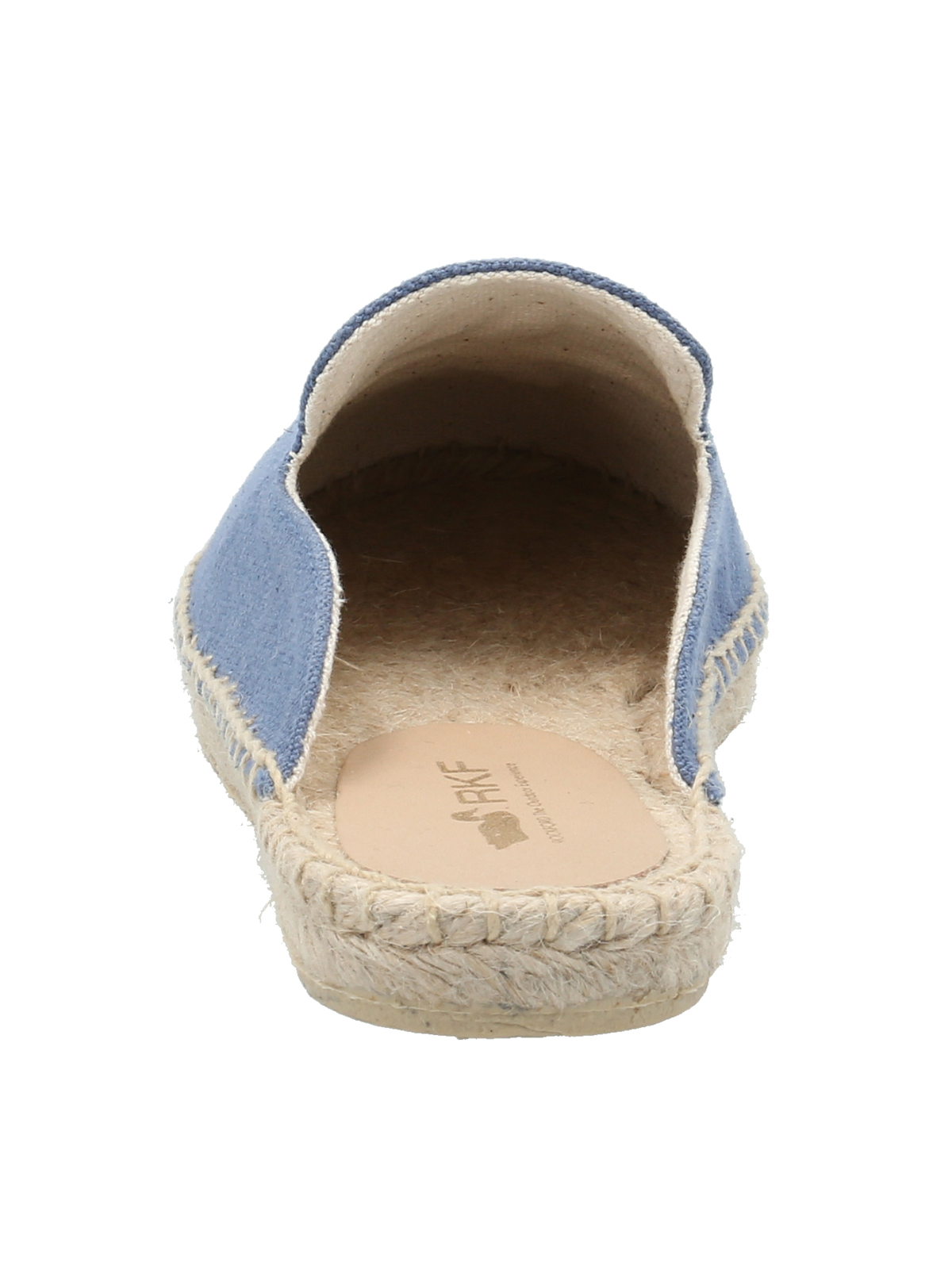 ALPARGATAS MUJER ROCKFORD TEXTIL NERA CELESTE - 6